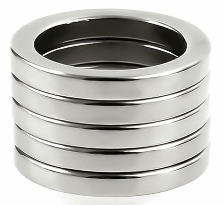 Servicio de procesamiento de corte N52 Anillo de imán de neodimio con fuerte magnetización radial