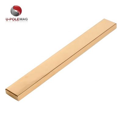 Espacio exterior de liberación de espacio de color dorado Titanio Magnético Bar de cuchillo 400x45x15mm Tamaño