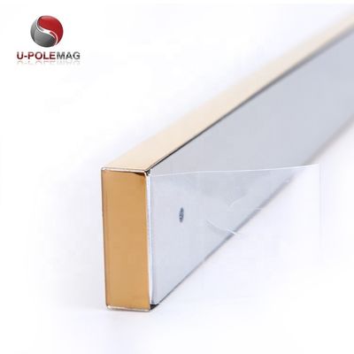 Espacio exterior de liberación de espacio de color dorado Titanio Magnético Bar de cuchillo 400x45x15mm Tamaño