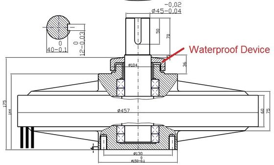 Turbina eólica de eje interno de rotor de 1 kW personalizada con generador de imán permanente casero