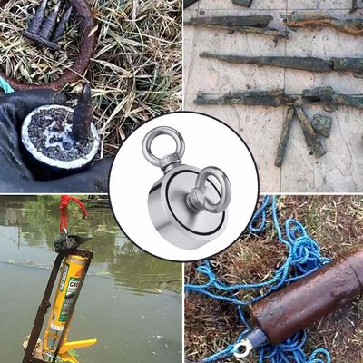 Kit de pesca de neodimio con una fuerza de tracción de 2000 libras y una tolerancia precisa
