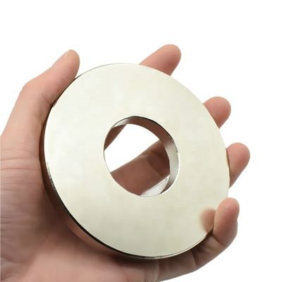 Imán de neodimio N35 con recubrimiento de Ni-Cu-Ni para auriculares y altavoces en forma de anillo