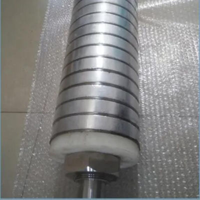 Más de 10000 Gauss Industrial Roller de Magneto Rotativo Personalizado Permanente para separador de cinturón transportador de tambor magnético