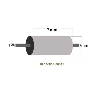 Más de 10000 Gauss Industrial Roller de Magneto Rotativo Personalizado Permanente para separador de cinturón transportador de tambor magnético