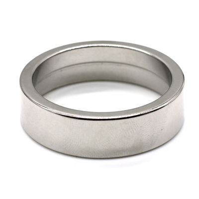 Imán de anillo de neodimio N52 niquelado para aplicaciones versátiles y duraderas