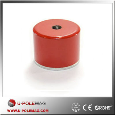 D25.4x21 Imán de taza de base redonda de Alnico con imán AlNiCo de grado de agujero