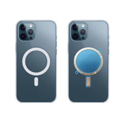 Imán de carga inalámbrica Caso de imán industrial para iPhone 12 Pro Max Mini 11 Xs Xr