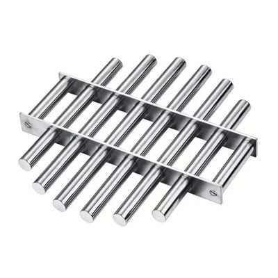 Rejilla magnética permanente de 12000 Gauss Hopper varilla magnética barra magnética para el sector industrial