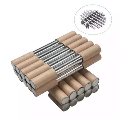 Rejilla magnética permanente de 12000 Gauss Hopper varilla magnética barra magnética para el sector industrial