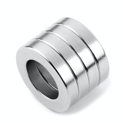 N52 Magneto de anillo de neodimio fuerte con opciones de recubrimiento personalizadas de Golden