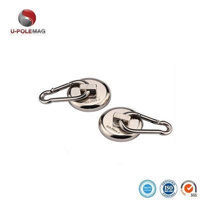 Magneto industrial Magneto de neodimio Super fuerte gancho de soporte ganchos magnéticos y duraderos