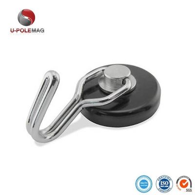 Magneto industrial Magneto de neodimio Super fuerte gancho de soporte ganchos magnéticos y duraderos