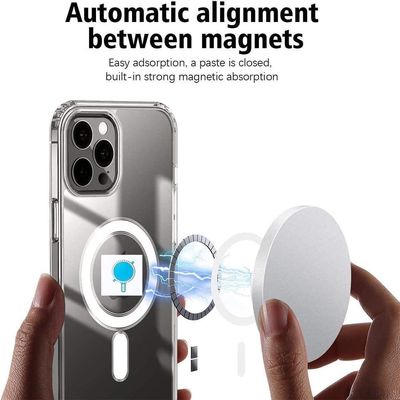 Magnético industrial Magsafe pegatina de anillo magnético para la carga inalámbrica de teléfonos móviles fuertes