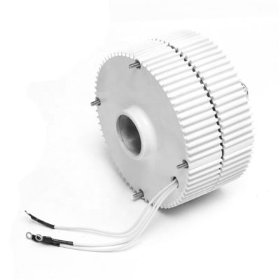 Generador de alambre de cobre de cuerpo de aluminio NdFeB de 30kw para la producción de aerogeneradores