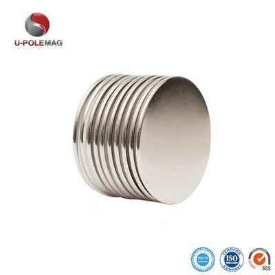 Tolerancia ±1 mm Imán adhesivo de disco de neodimio N35-N52 permanente con autoadhesivo 3M