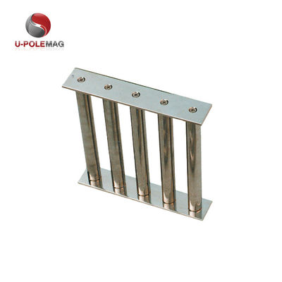 Grill magnético de 12000 Gauss Grilla de filtro magnético para una limpieza fácil utilizada en el procesamiento de alimentos