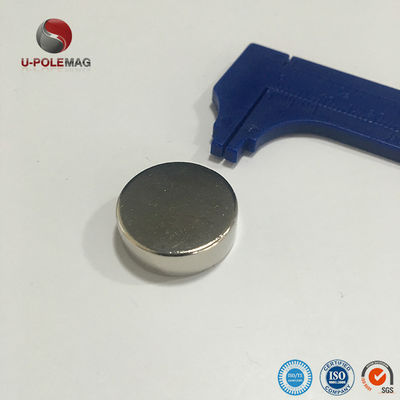 Imágenes de los discos de neodimio de 5000 Gauss Máxima temperatura de trabajo de 80 °C Tolerancia ±1%