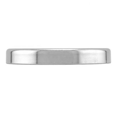 3.2" Forma de taza Cerámica Ferrita Cromo-aplastado Magneto 75 libras Tirar para interiores y exteriores