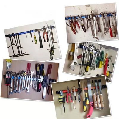 Magnético de neodimio de 18' portaherramientas de montaje magnético de pared organizador para garaje / talleres