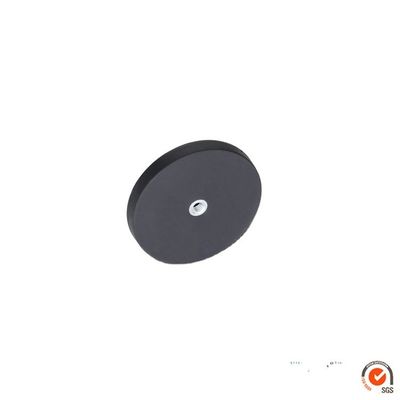 Fácil de instalar D43 D66 D88mm Imán de montaje POT recubierto de caucho con hilo interno