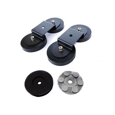 Magnético de goma recubierto de goma Neodimio Magnético de goma D36 * 6mm-M6 Permanente punzón potente