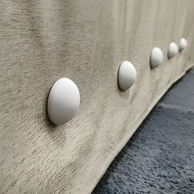 Peso de cortina de ducha de silicona magnética de grado ferrita para revestimientos impermeables