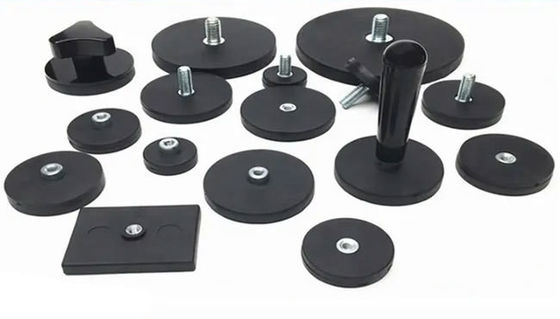 Tiempo de entrega para el imán de olla de neodimio recubierto de caucho D88mm D66mm D43mm D36mm 15-20 días