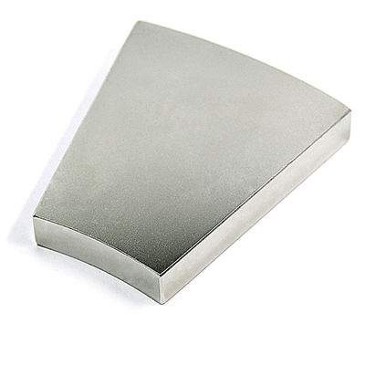 Magnético de neodimio de segmento para piezas de motor de corriente continua hechas a medida Magnético de moto permanente de arco 45SH