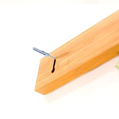 Actualice su cocina con un set de cuchillos magnéticos y un bloque de almacenamiento de nueces de acacia de bambú