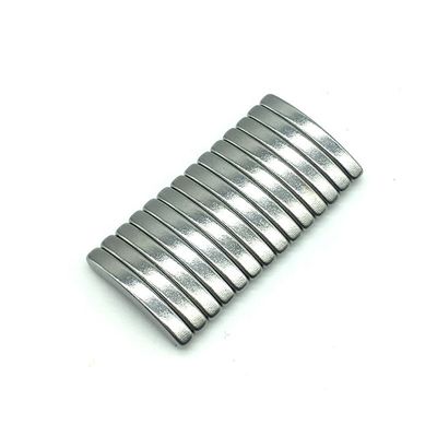 Imán de neodimio de arco N52 de R18.25xr15.75x2.5mm personalizado para instrumentos médicos