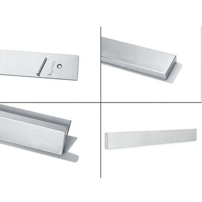 Estante de cuchillo magnético de acero inoxidable ideal para compradores comerciales y ocasiones de campamento