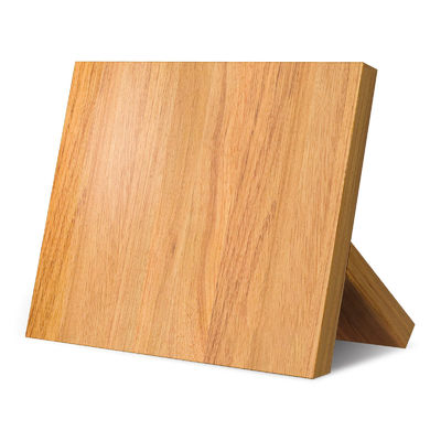 Diseño personalizado Bloque de cuchillo magnético de bambú natural soporte con imanes fuertes