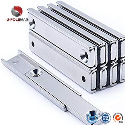 65 LB Potencia de retención Ndfeb Imán industrial con sistema de precisión /- 0,05 mm de grado NdFeB