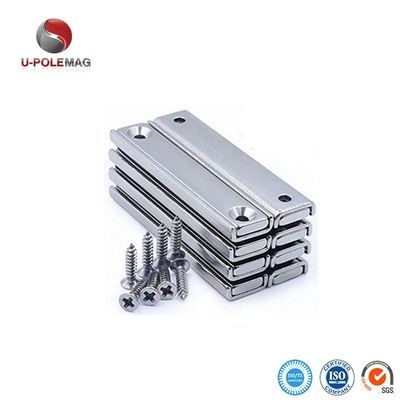 65 LB Potencia de retención Ndfeb Imán industrial con sistema de precisión /- 0,05 mm de grado NdFeB