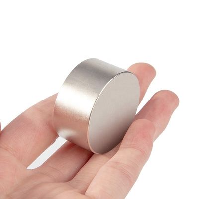 Disco magnético de neodimio D40x20mm N52 certificado ISO9001 2000 para aplicaciones de trabajo pesado