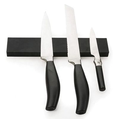 Conveniente 10 pulgadas de silicona de cuchillo magnético portacuchillo para fácil acceso a los cuchillos