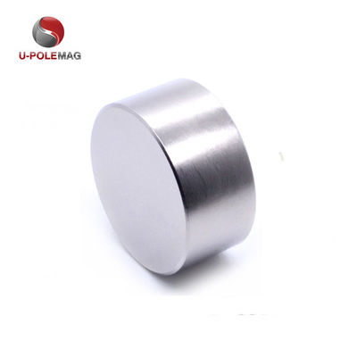 191g Peso N52 Disco de plata Magneto Neodimio D40x20mm con dirección magnética axial