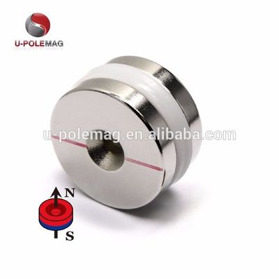 148 LBS 67 KG Fuerza de tracción Imán POT de tierras raras con perno D48mm y alta tolerancia