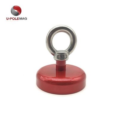 Magnete de neodimio Magneto de olla decorativo con gancho D10mm-75mm y gancho magnético potente