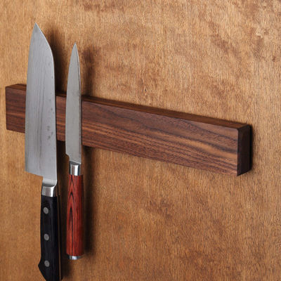 Cuchillo de grano de nuez de 16 pulgadas banda magnética opcional tamaño 14 pulgadas barra para la escuela de cocina