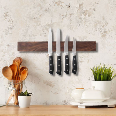 Cuchillo de grano de nuez de 16 pulgadas banda magnética opcional tamaño 14 pulgadas barra para la escuela de cocina