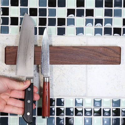 Cuchillo de grano de nuez de 16 pulgadas banda magnética opcional tamaño 14 pulgadas barra para la escuela de cocina