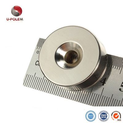 Imán de grado de neodimio listo para el envío con dirección de magnetismo axial y diámetro de 15 mm