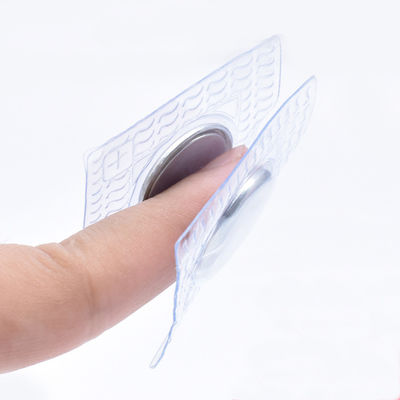 Cerradura de bolso oculto permanente Fijación magnética en PVC para ropa de bolso de mano
