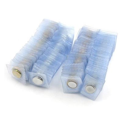 Zinc PVC revestimiento de acero oculto invisible coser botón magnético para la ropa