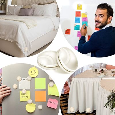 Peso para cortinas de ducha y mantas de mesa magnético industrial