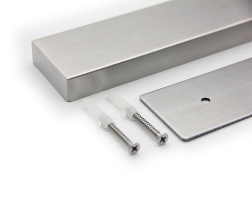 Home Cuchillo de cocina portador con superficie magnética potente y revestimiento de acero inoxidable