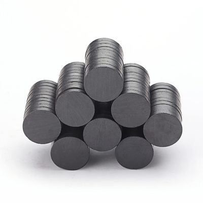 Imán de ferrita de disco redondo cerámico permanente con tamaño personalizado y material original