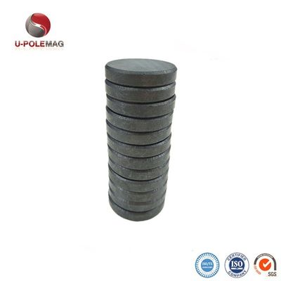 Magnetos industriales cerámicos redondos C8 Magnetos de disco de ferrita para artesanía y refrigeradores
