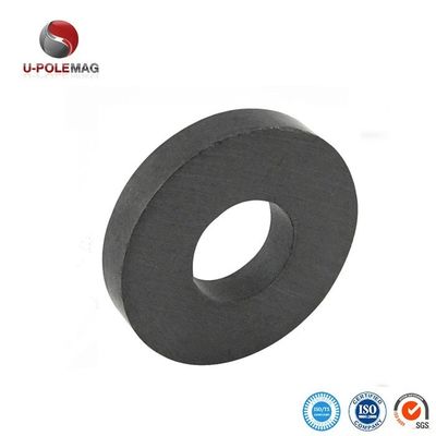 Imán de anillo de ferrita permanente con tolerancia de precisión de /-0,05 mm Diámetro exterior 120 mm
